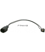 JP GROUP - 1497300500 - Датчик износа торм.колодок задн.[265mm] [BRAX, DK] BMW E30/E28